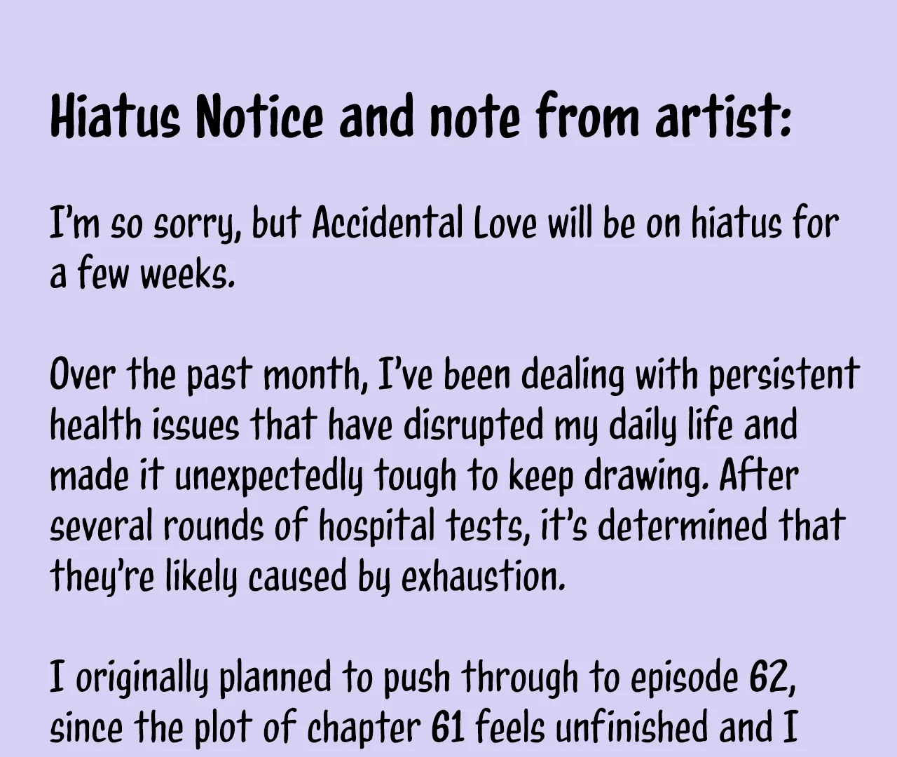 Love by Mistake Chapter 61.5 page 1 - 