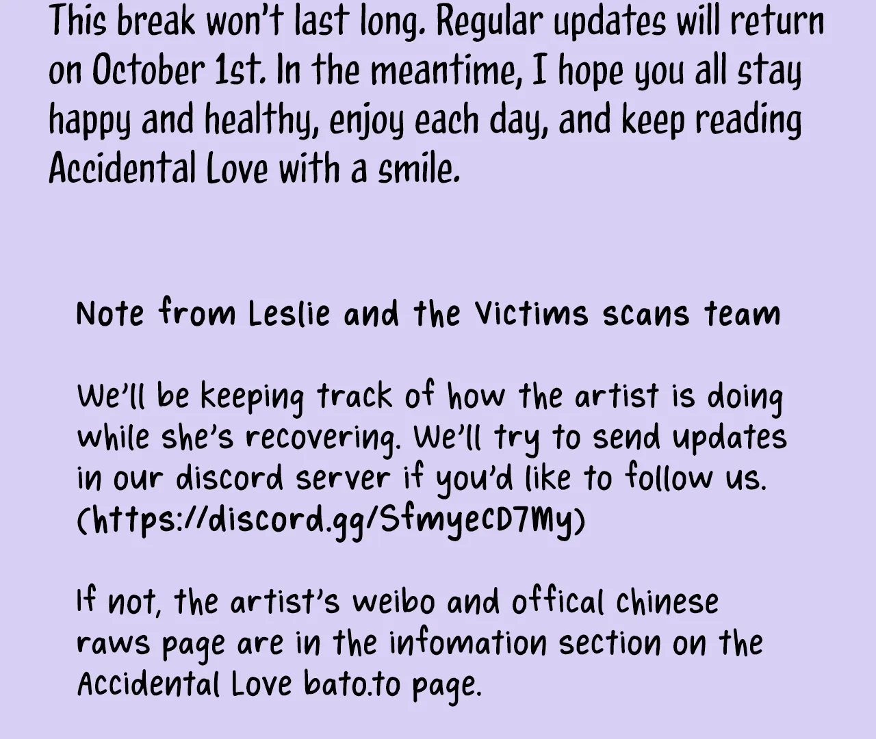 Love by Mistake Chapter 61.5 page 3 - 