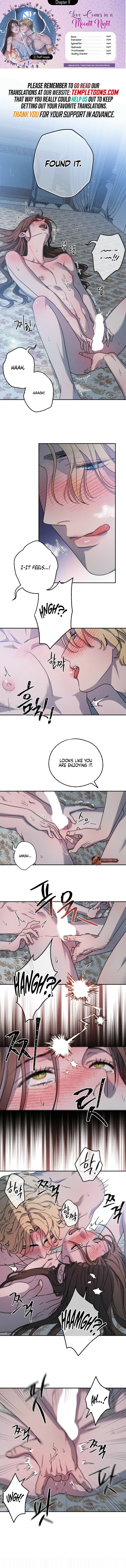 Love Comes in a Moonlit Night Chapter 11 page 1 - 