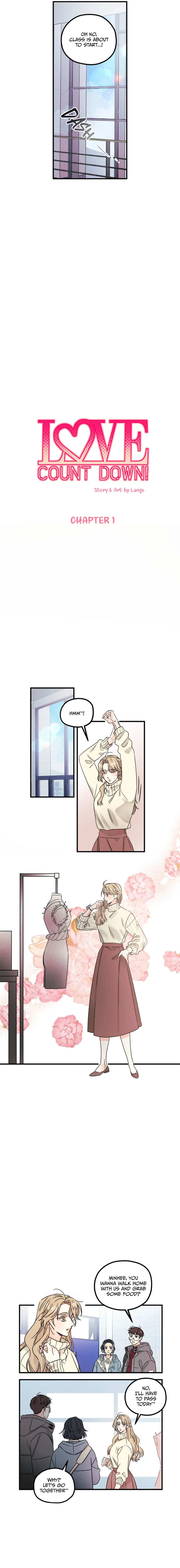 Love Countdown Chapter 1 page 6 - 