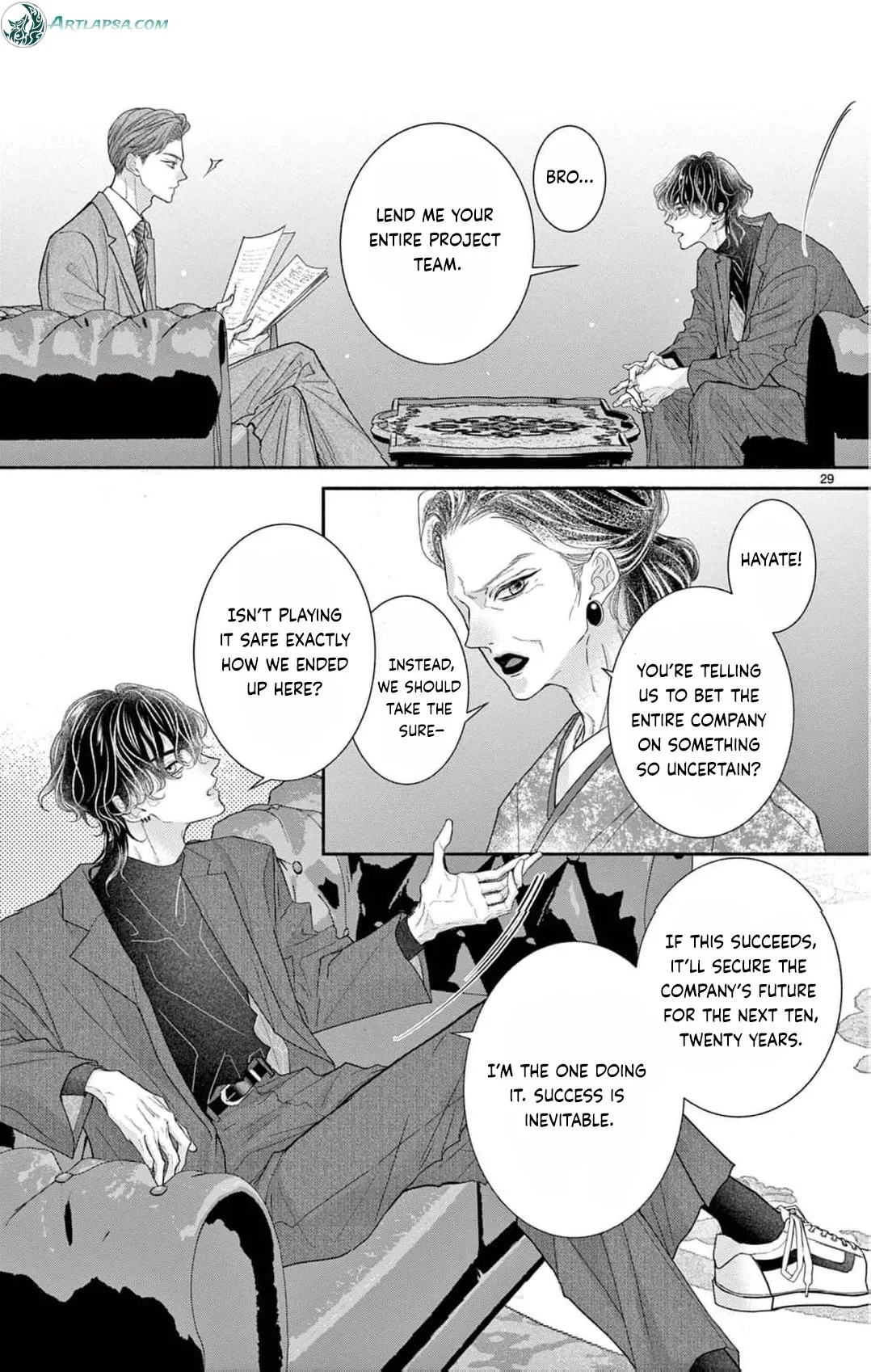Love Falls from the Sky Chapter 20 page 32 - 