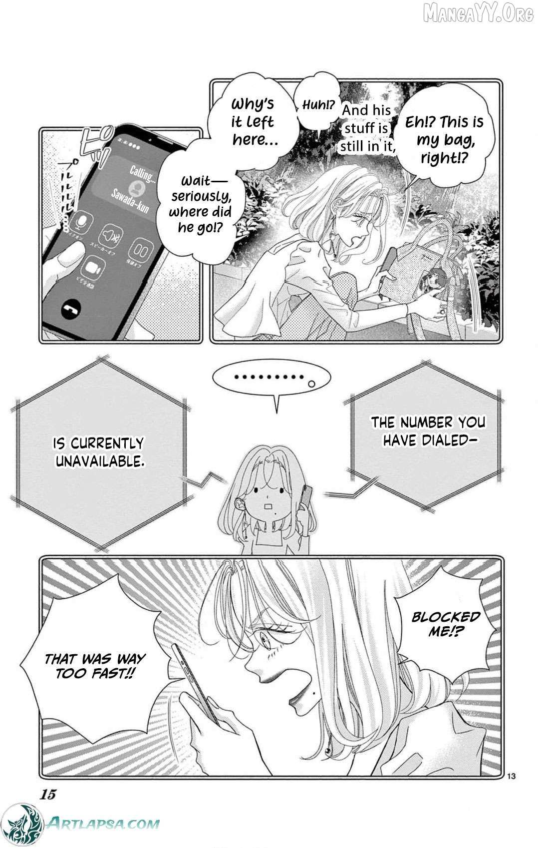Love Falls from the Sky Chapter 7 page 17 - 