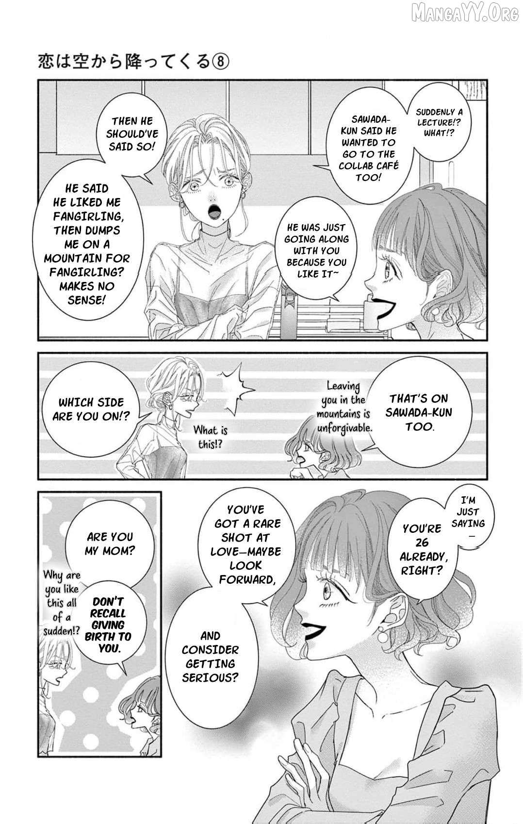 Love Falls from the Sky Chapter 8 page 9 - 