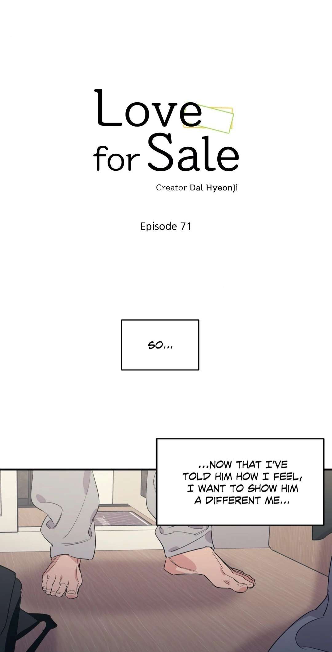 Love for Sale Chapter 71 page 4 - 