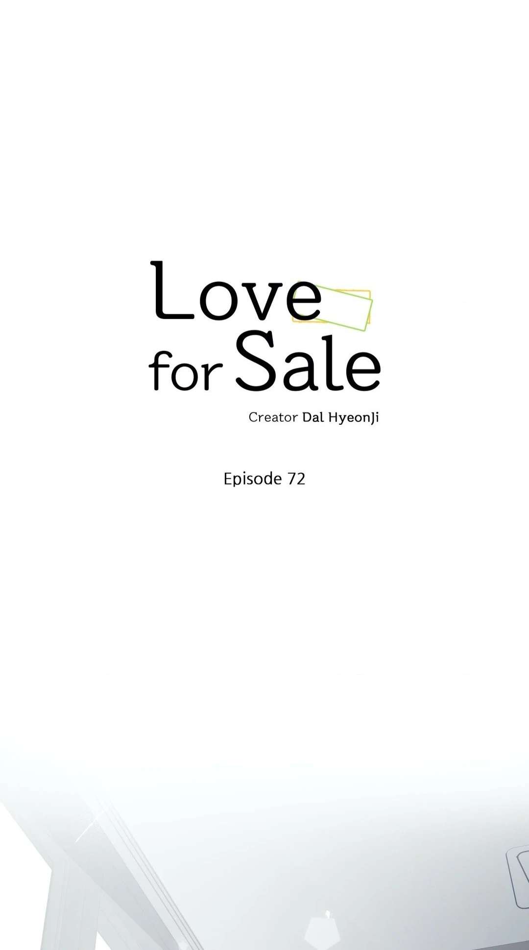 Love for Sale Chapter 72 page 1 - 
