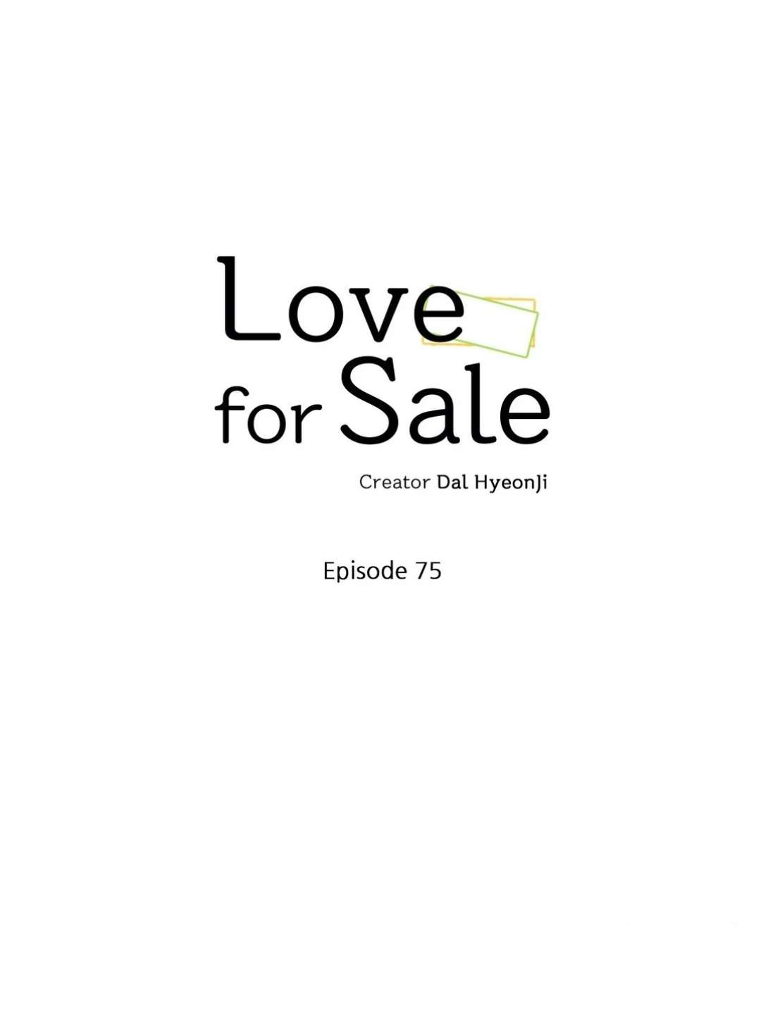 Love for Sale Chapter 75 page 16 - 