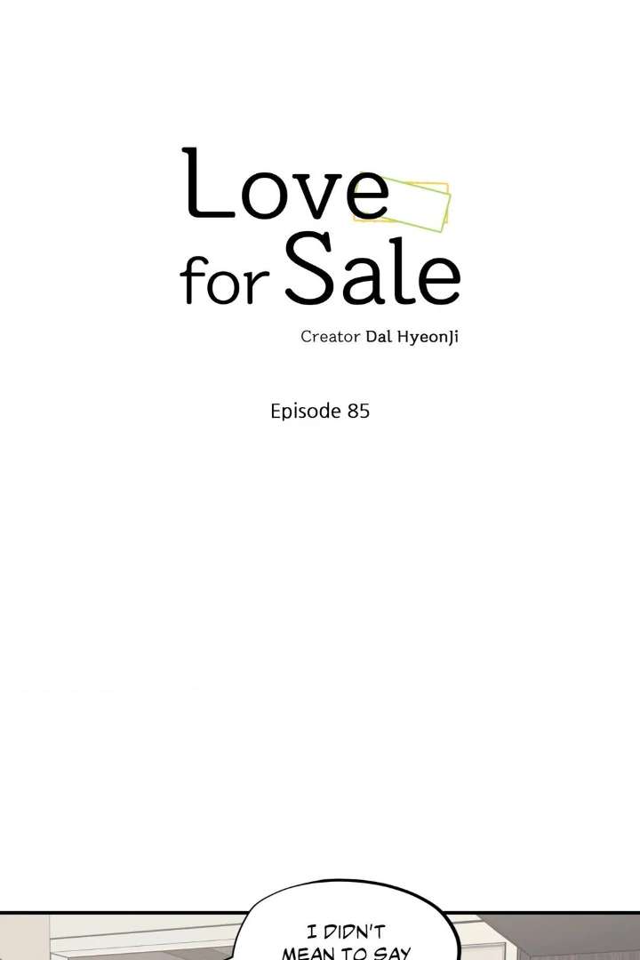 Love for Sale Chapter 85 page 5 - 