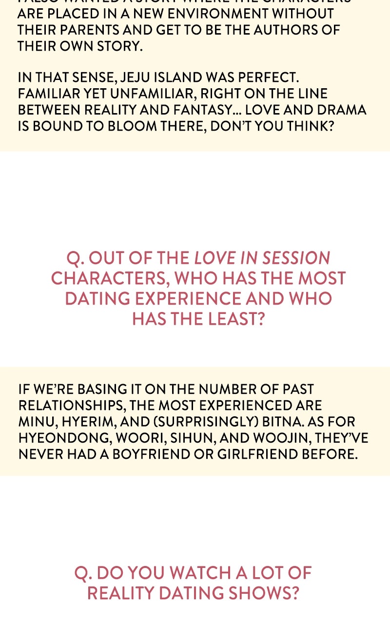 Love in Session Season 1 Afterword page 37 - 