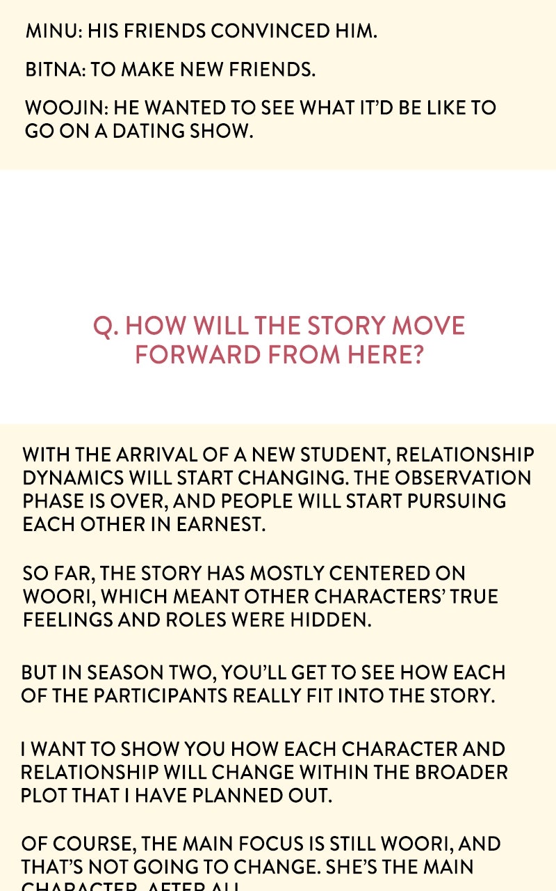 Love in Session Season 1 Afterword page 44 - 