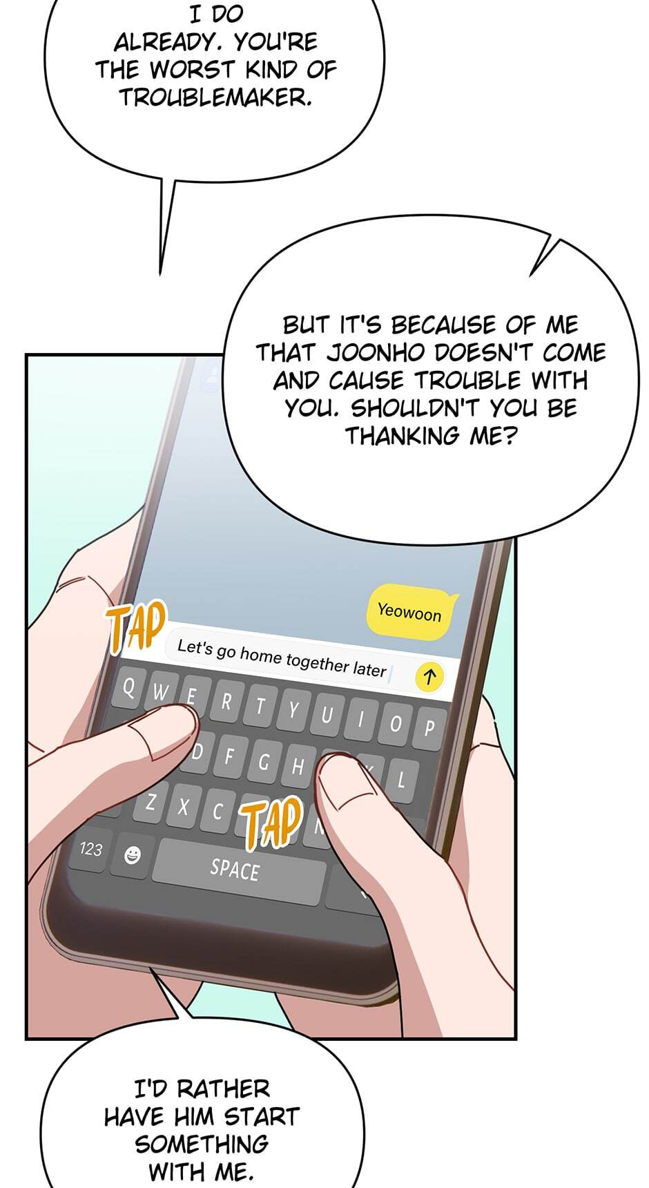 Love Interest Zone Chapter 25 page 119 - 