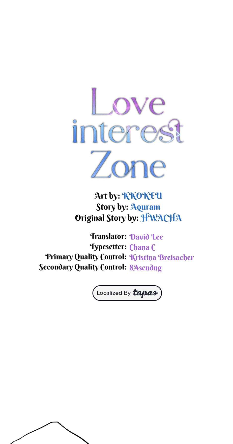 Love Interest Zone Chapter 4 page 1 - 
