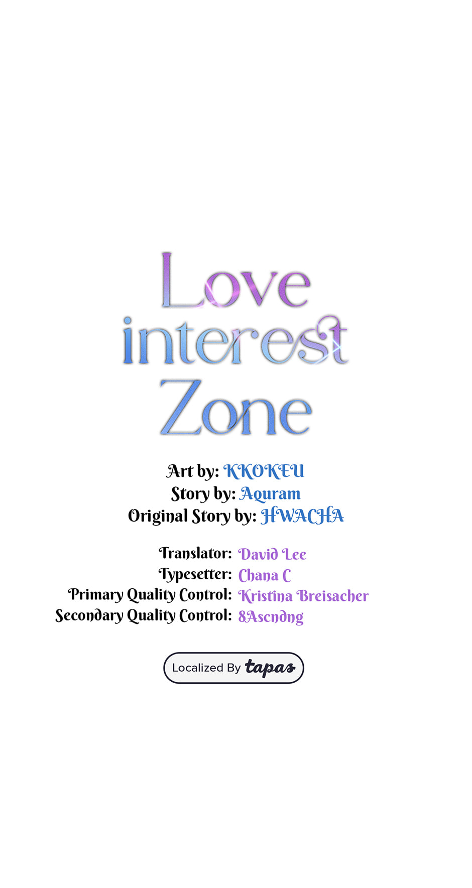 Love Interest Zone Chapter 58 page 1 - 
