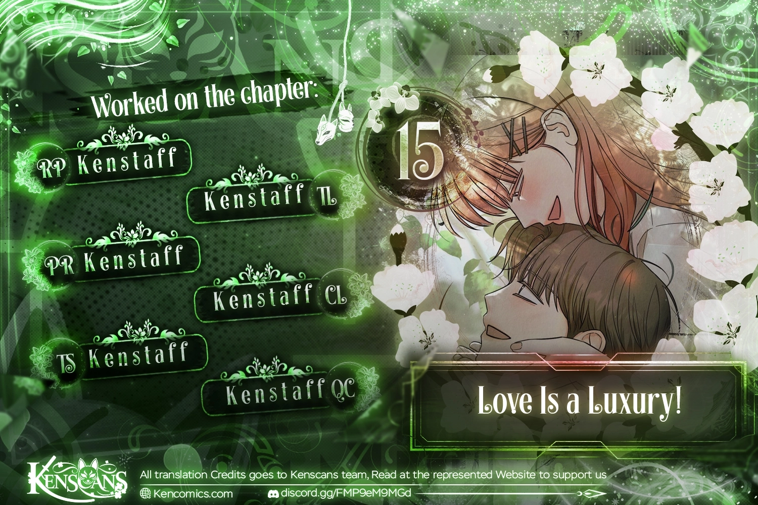 Love Is a Luxury! Chapter 15 page 1 - 