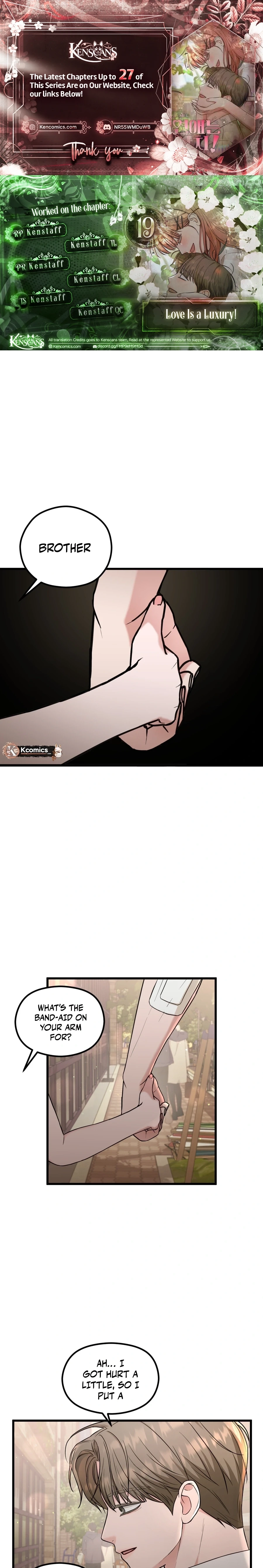 Love Is a Luxury! Chapter 19 page 1 - 