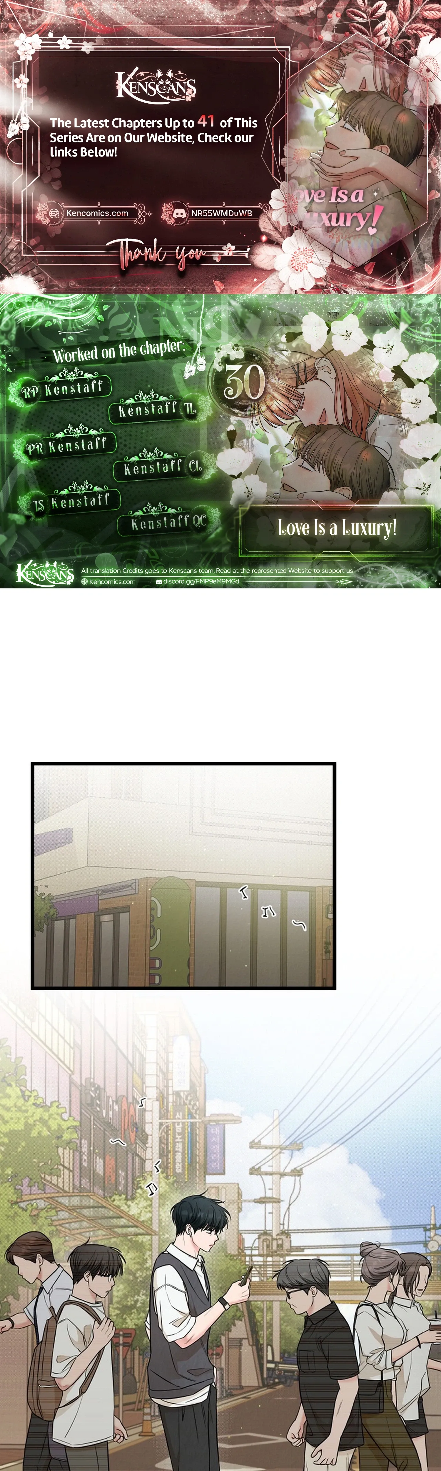 Love Is a Luxury! Chapter 30 page 1 - 