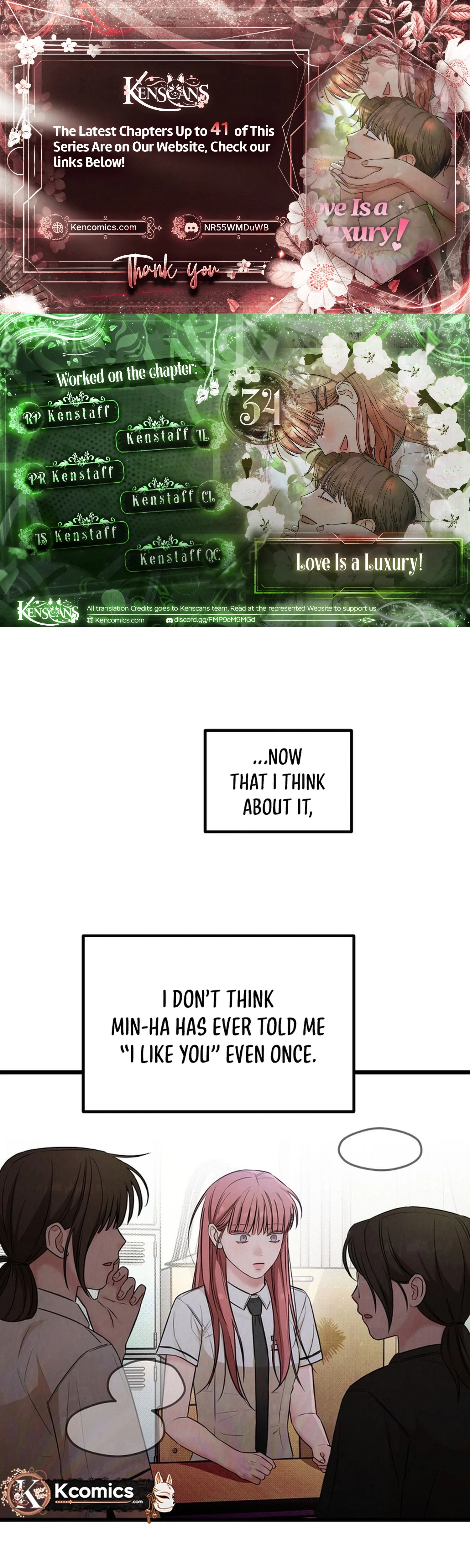 Love Is a Luxury! Chapter 34 page 1 - 
