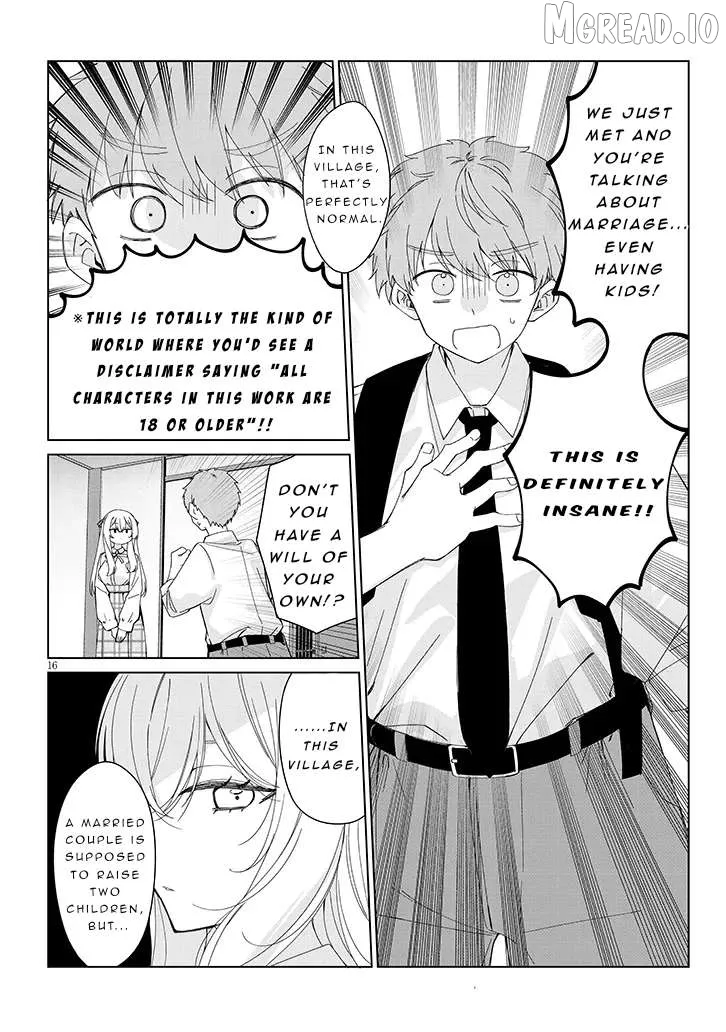 Love Is Hard in the Village Chapter 1 page 16 - 