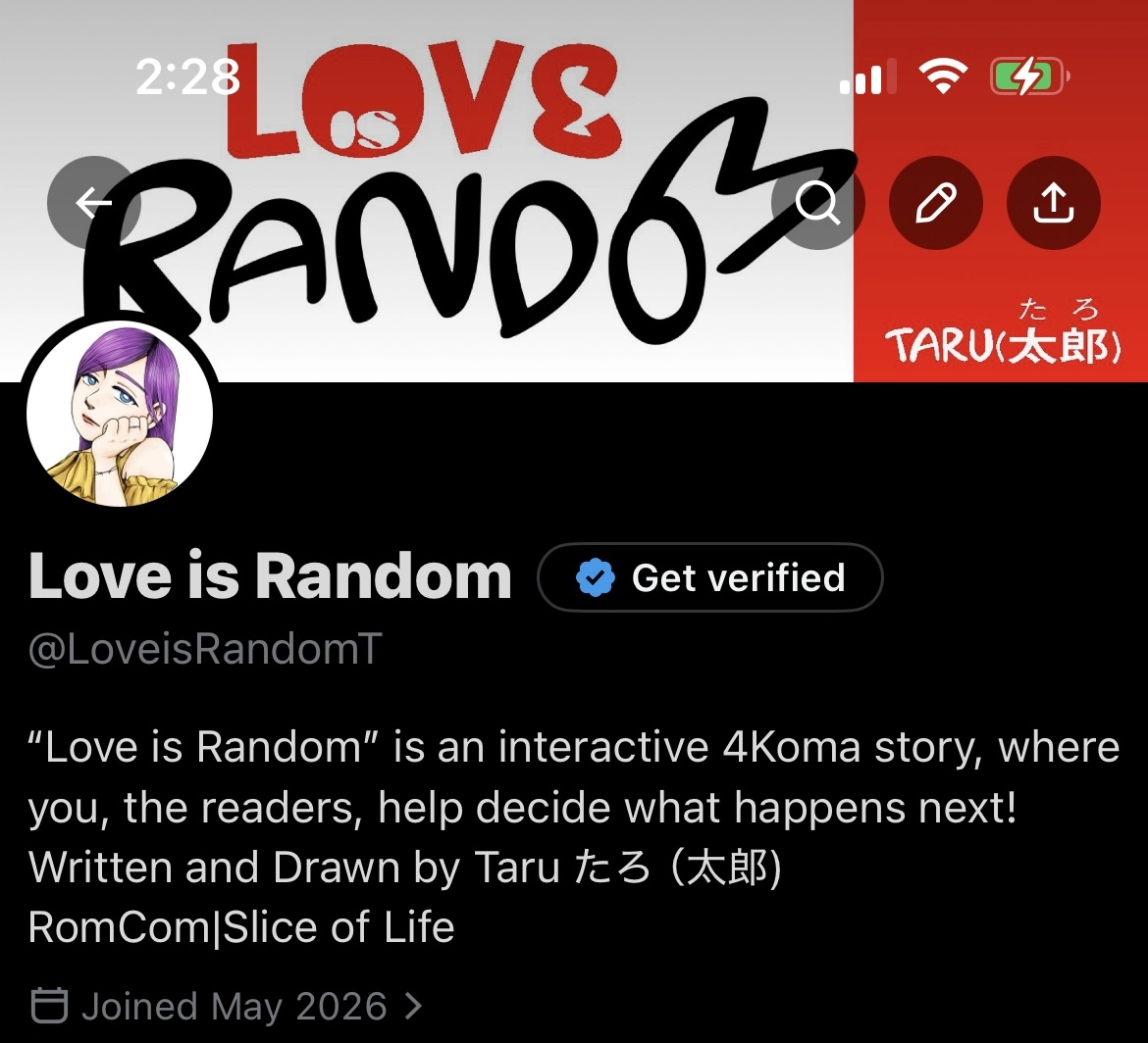 Love is Random - Taru Chapter 3 page 3 - 