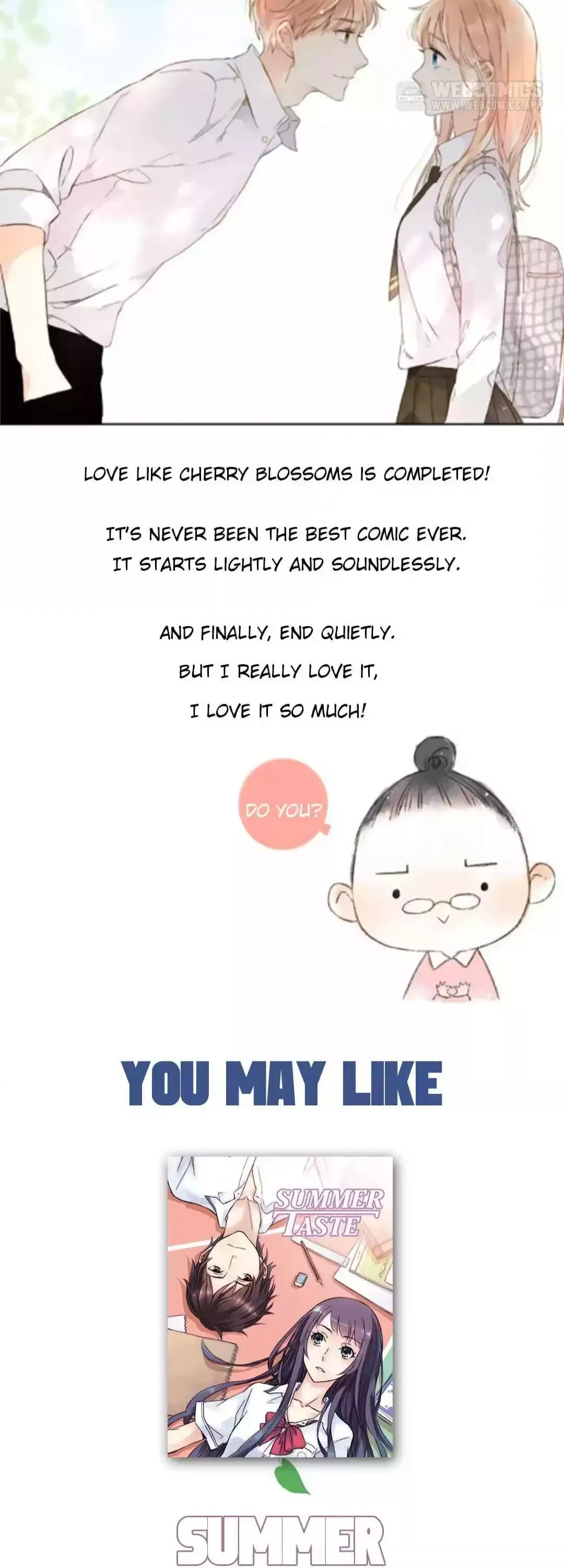 Love Like Cherry Blossoms Chapter 86.5 page 7 - 