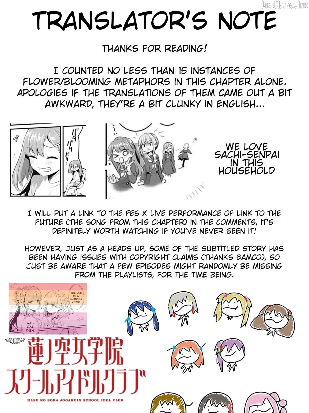 Love Live! flowers* - Hasunosora Girls