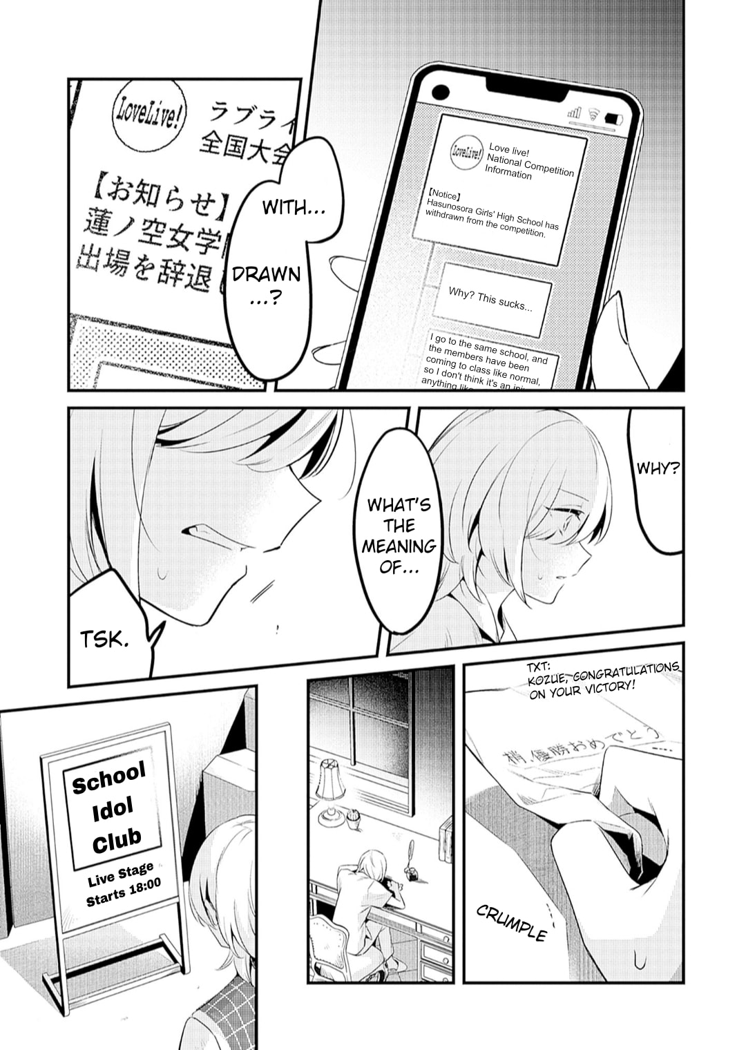 Love Live! flowers* - Hasunosora Jogakuin School Idol Club Chapter 10 page 24 - 