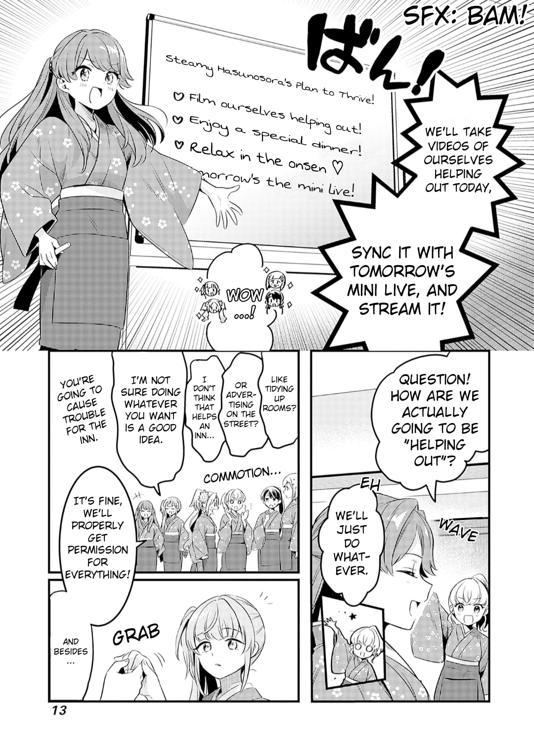Love Live! flowers* - Hasunosora Jogakuin School Idol Club Chapter 12 page 8 - 