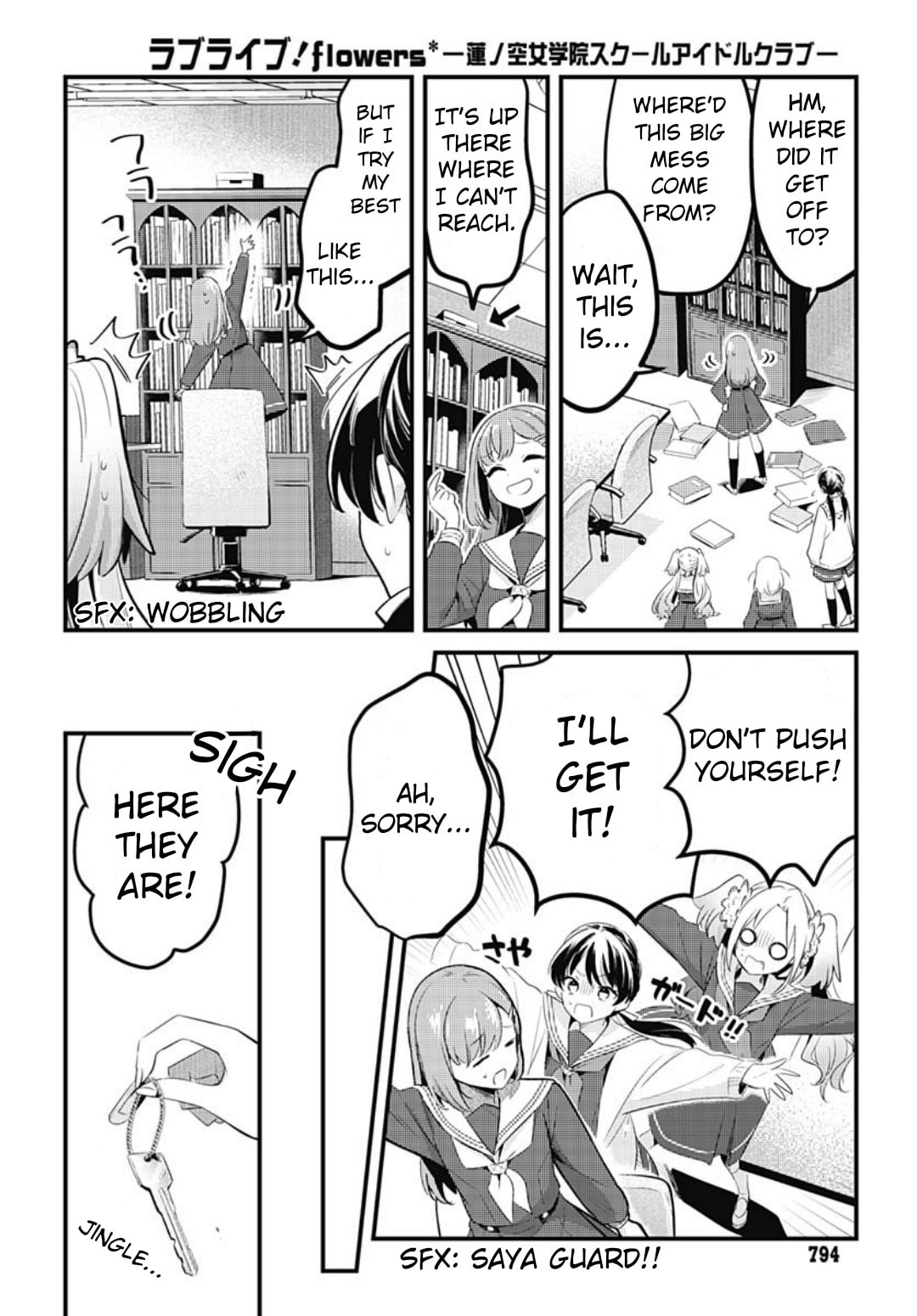 Love Live! flowers* - Hasunosora Jogakuin School Idol Club Chapter 13 page 14 - 