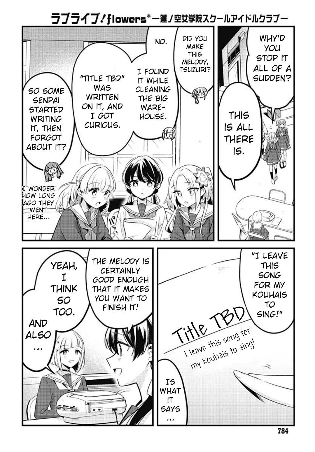 Love Live! flowers* - Hasunosora Jogakuin School Idol Club Chapter 13 page 4 - 