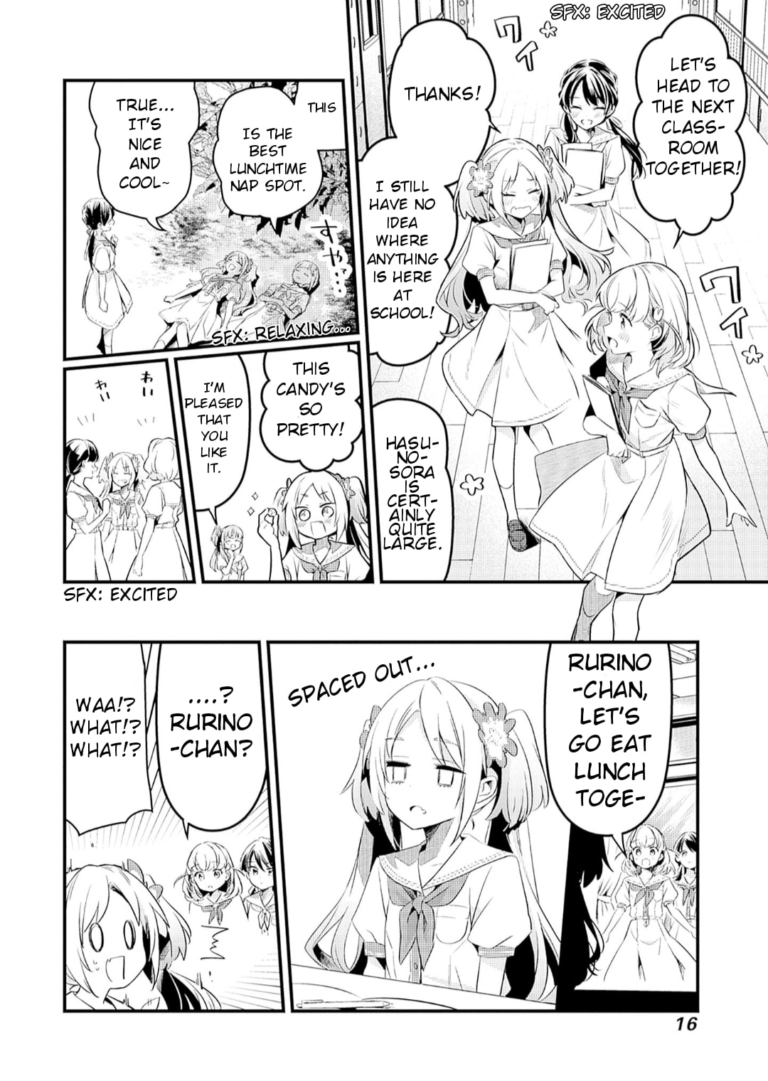 Love Live! flowers* - Hasunosora Jogakuin School Idol Club Chapter 6 page 11 - 
