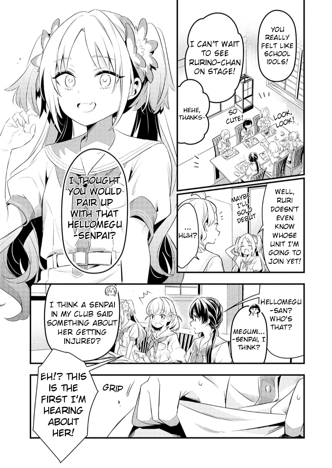 Love Live! flowers* - Hasunosora Jogakuin School Idol Club Chapter 6 page 14 - 