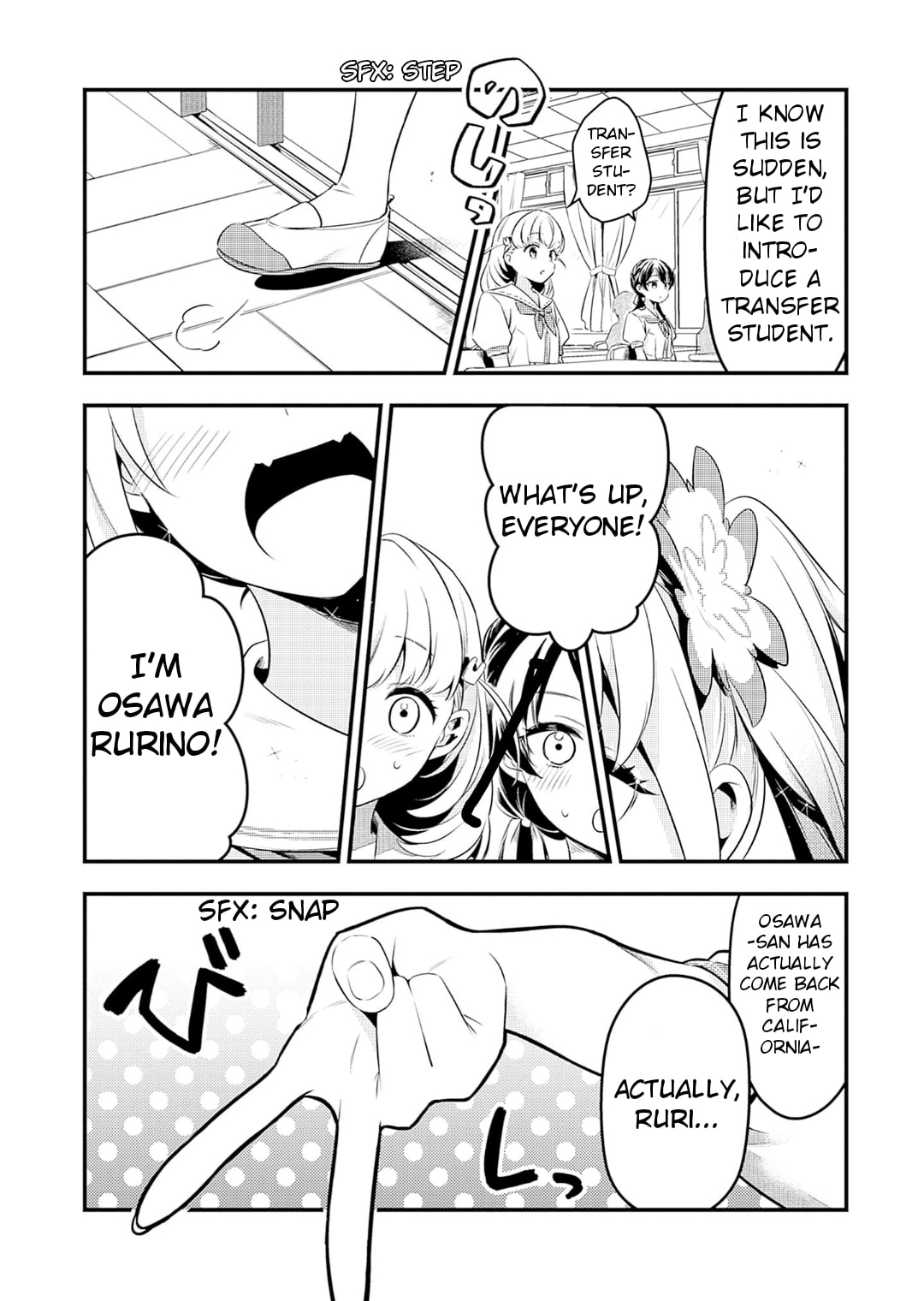 Love Live! flowers* - Hasunosora Jogakuin School Idol Club Chapter 6 page 6 - 