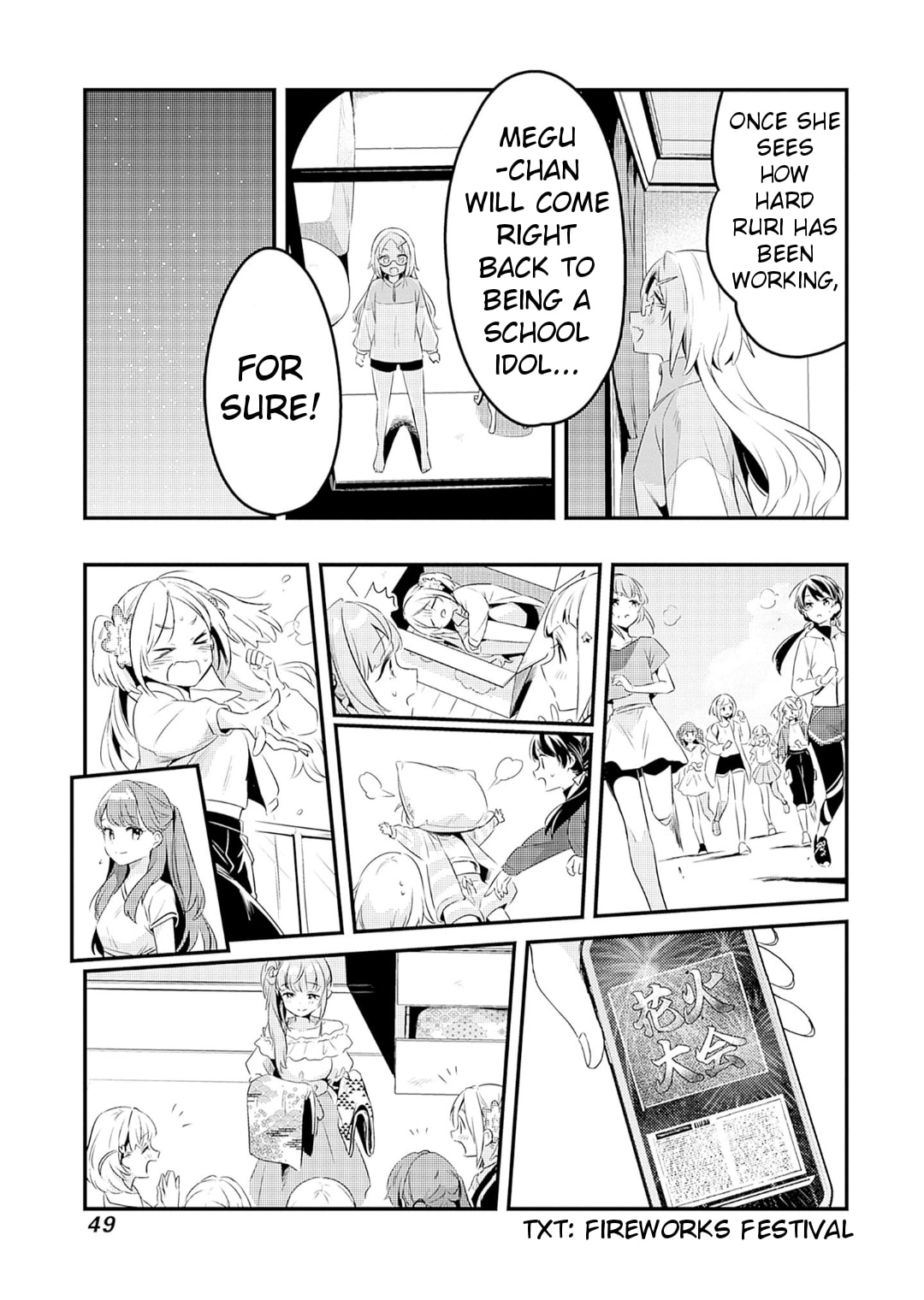Love Live! flowers* - Hasunosora Jogakuin School Idol Club Chapter 7 page 11 - 