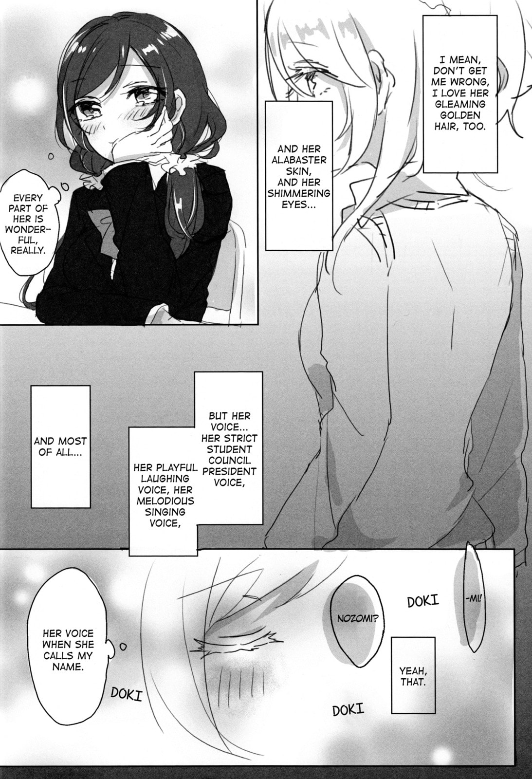 Love Live! - Mahoroba ni Kuchizuke Chapter 0 page 3 - 