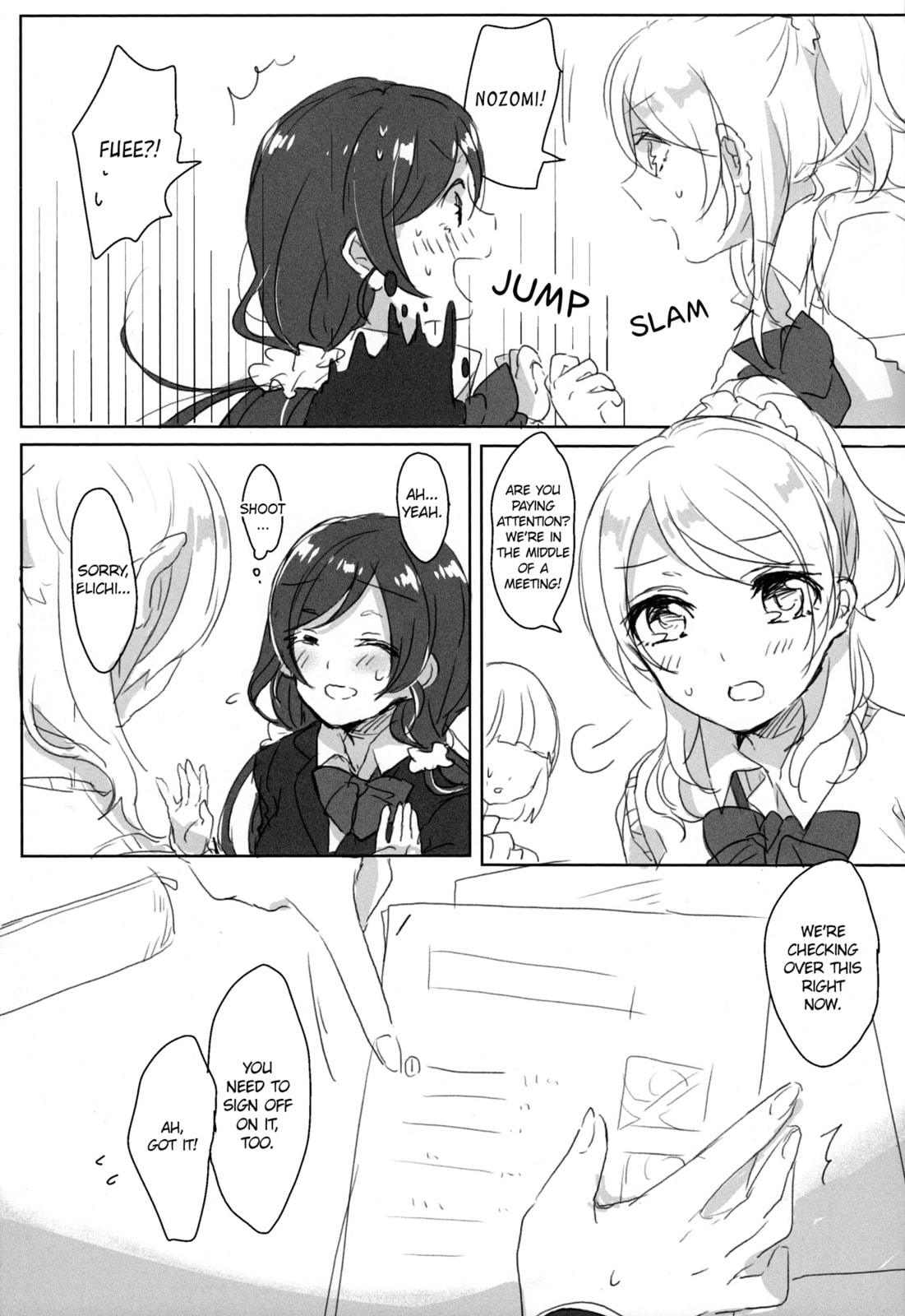 Love Live! - Mahoroba ni Kuchizuke Chapter 0 page 4 - 