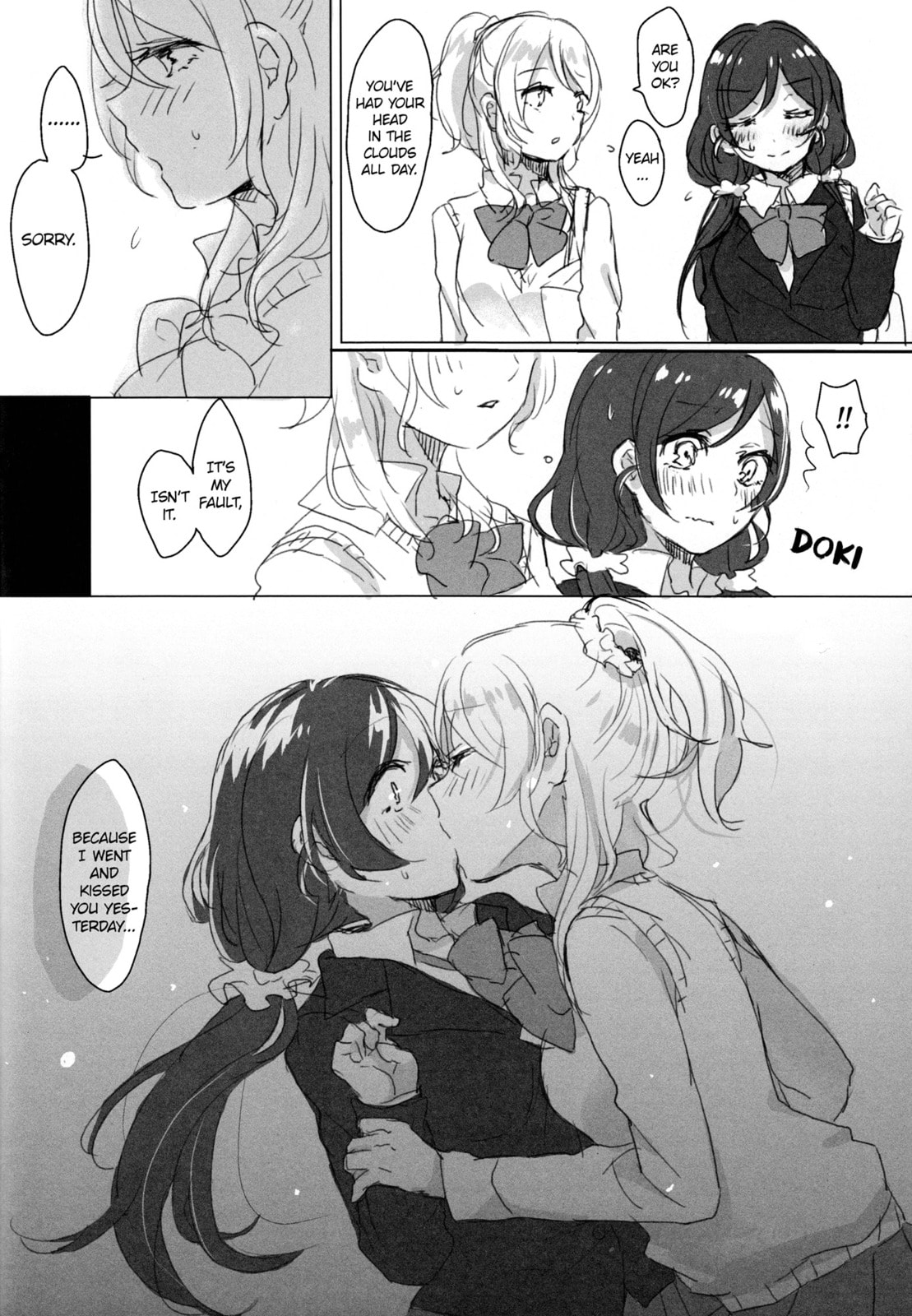 Love Live! - Mahoroba ni Kuchizuke Chapter 0 page 7 - 