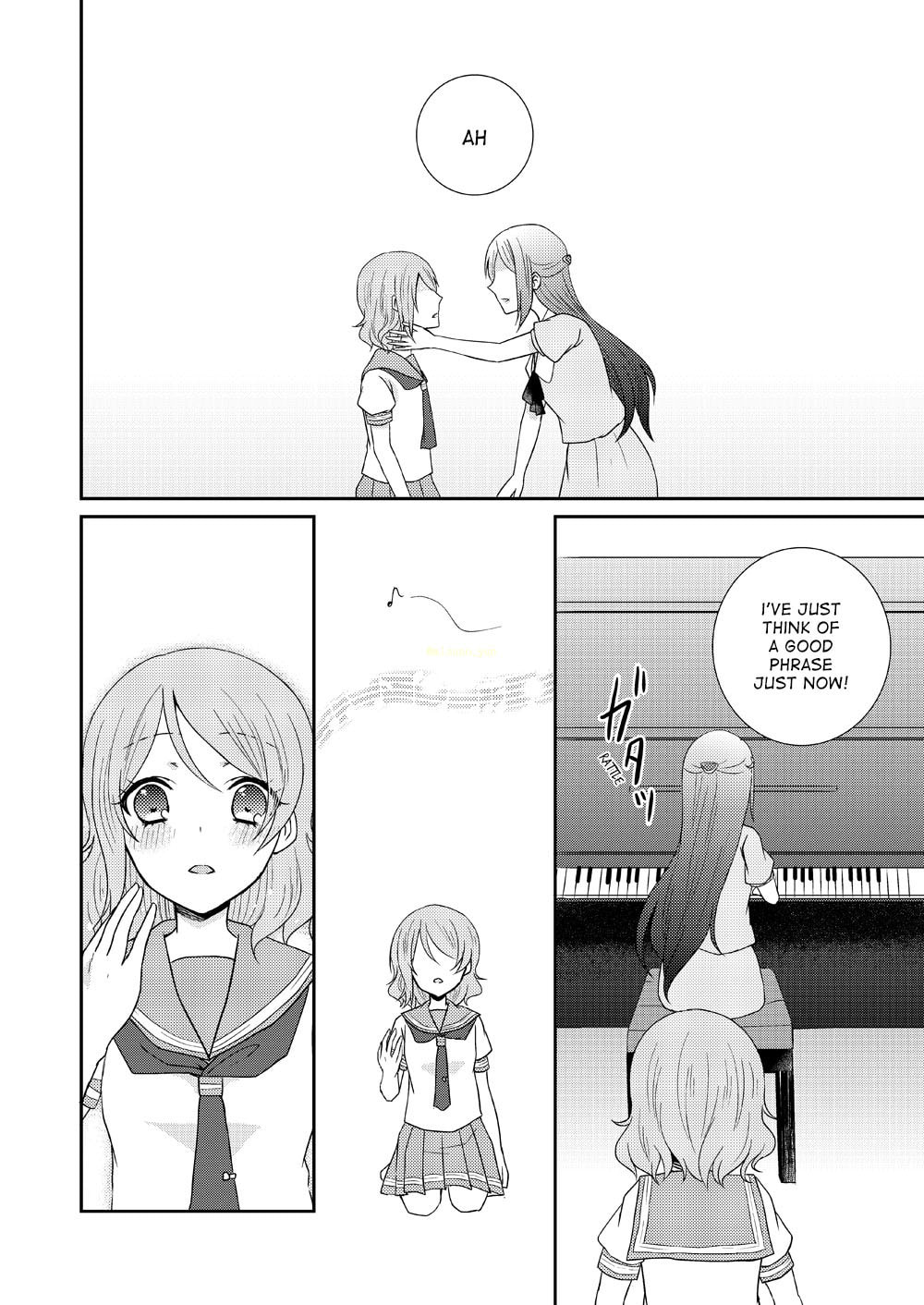 Love Live! Sunshine!! dj - Megami-sama to Kataomoi Chapter 0 page 15 - 