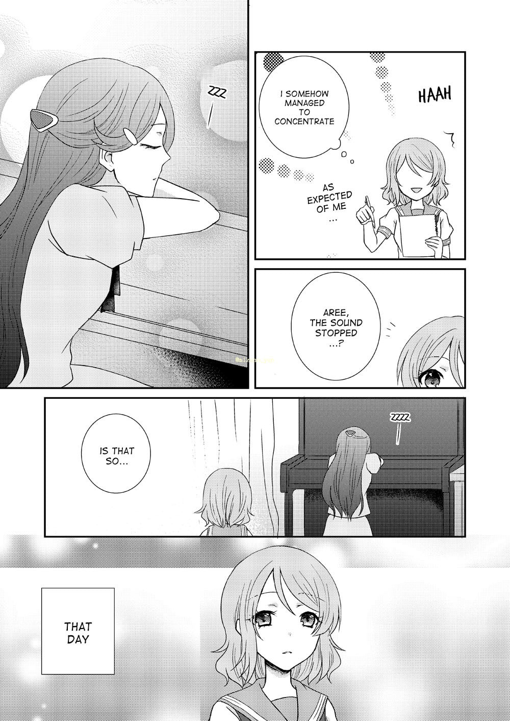 Love Live! Sunshine!! dj - Megami-sama to Kataomoi Chapter 0 page 18 - 