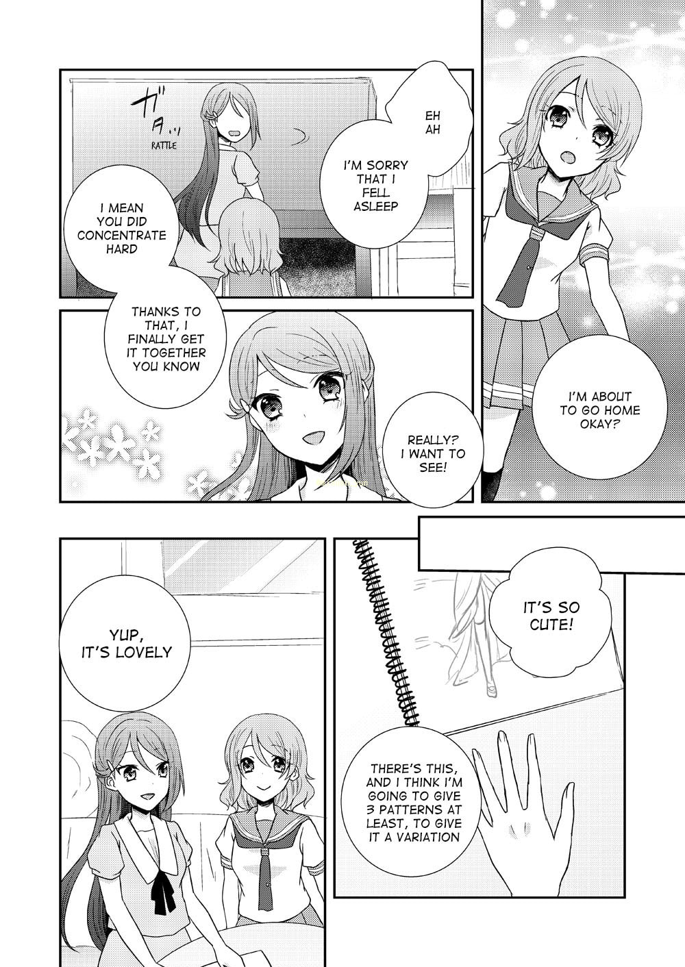 Love Live! Sunshine!! dj - Megami-sama to Kataomoi Chapter 0 page 24 - 