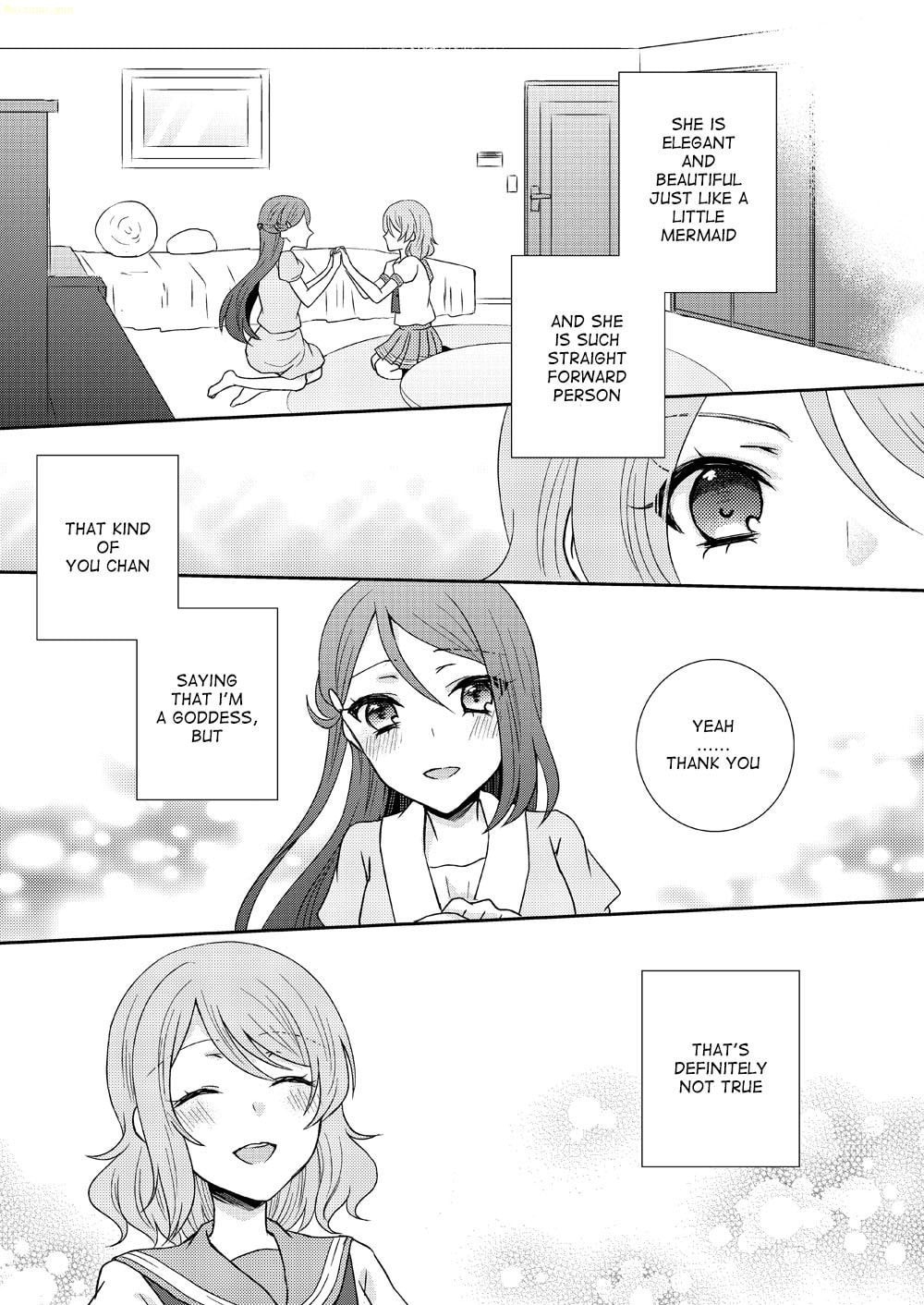 Love Live! Sunshine!! dj - Megami-sama to Kataomoi Chapter 0 page 27 - 