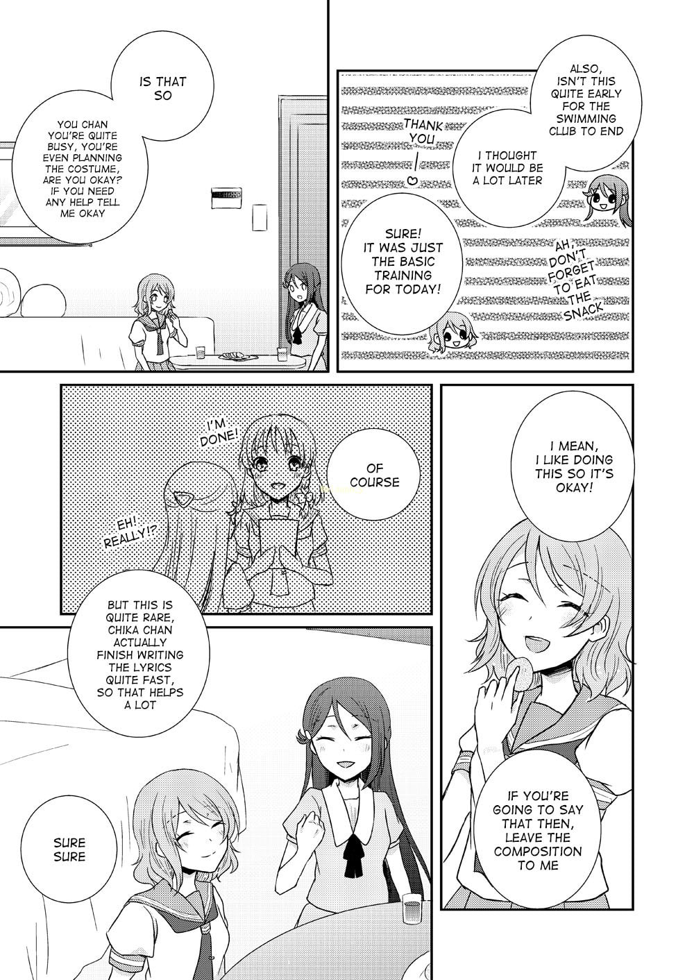 Love Live! Sunshine!! dj - Megami-sama to Kataomoi Chapter 0 page 6 - 