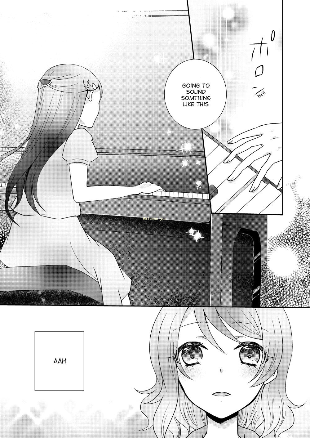Love Live! Sunshine!! dj - Megami-sama to Kataomoi Chapter 0 page 8 - 
