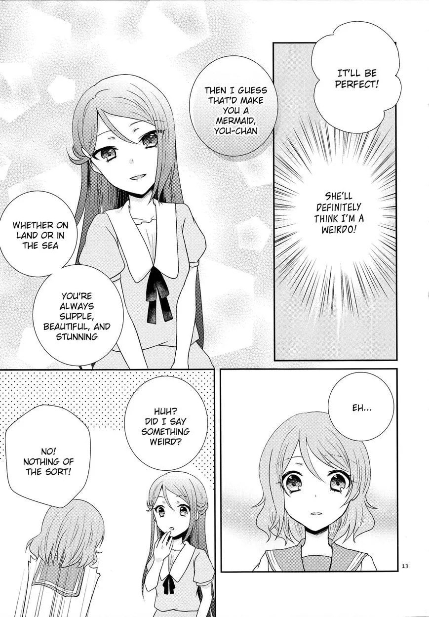 Love Live! Sunshine!! dj - Megami-sama to Kataomoi Chapter 1 page 13 - 
