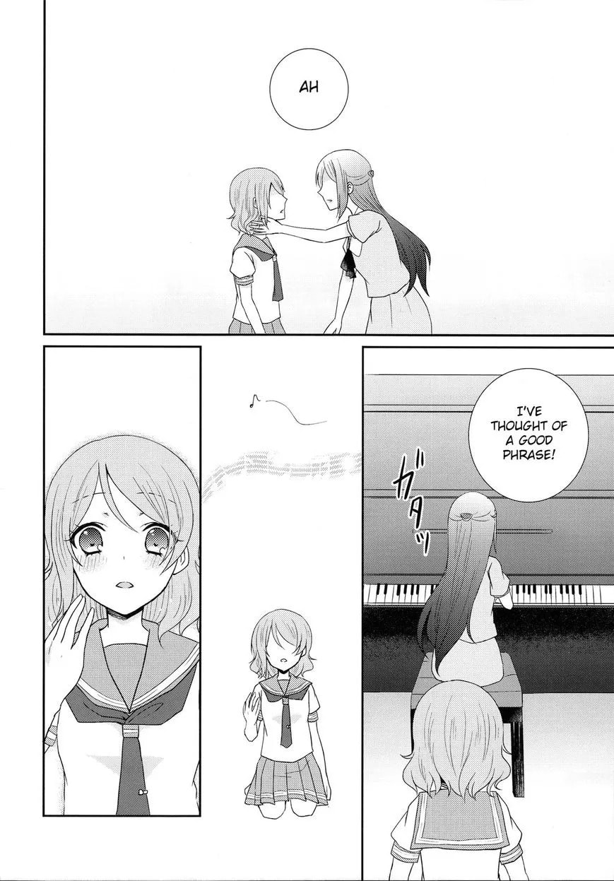 Love Live! Sunshine!! dj - Megami-sama to Kataomoi Chapter 1 page 16 - 