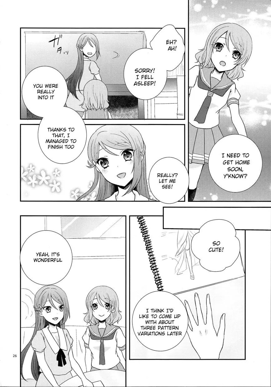 Love Live! Sunshine!! dj - Megami-sama to Kataomoi Chapter 1 page 26 - 