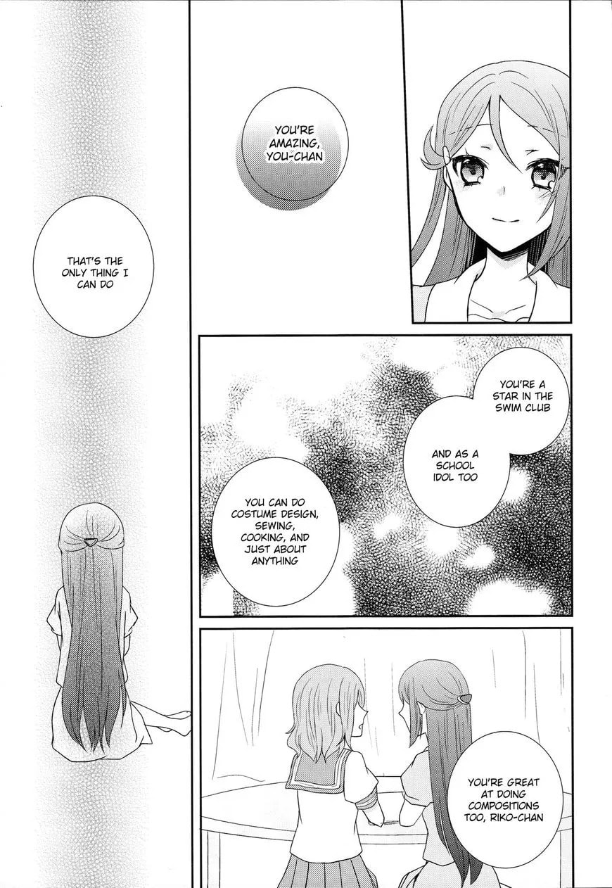 Love Live! Sunshine!! dj - Megami-sama to Kataomoi Chapter 1 page 27 - 