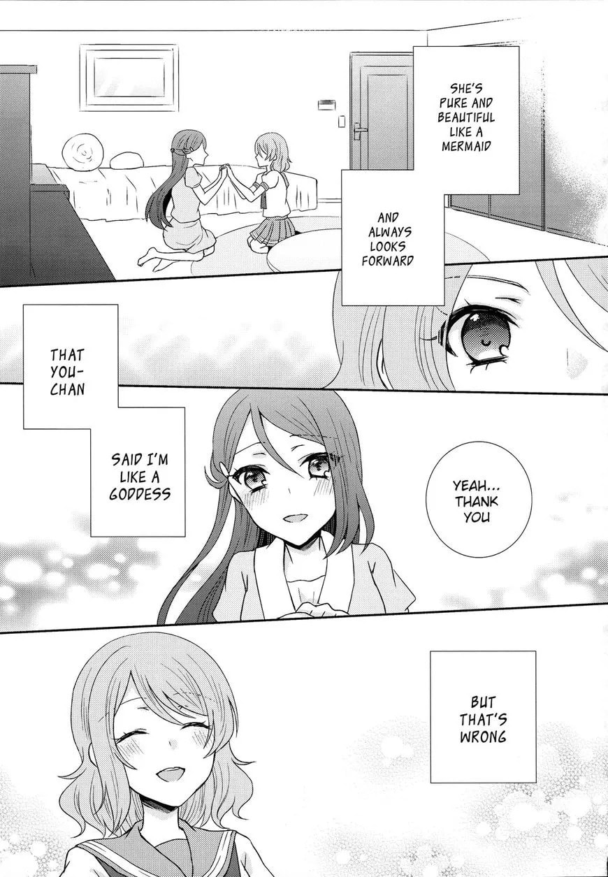 Love Live! Sunshine!! dj - Megami-sama to Kataomoi Chapter 1 page 29 - 