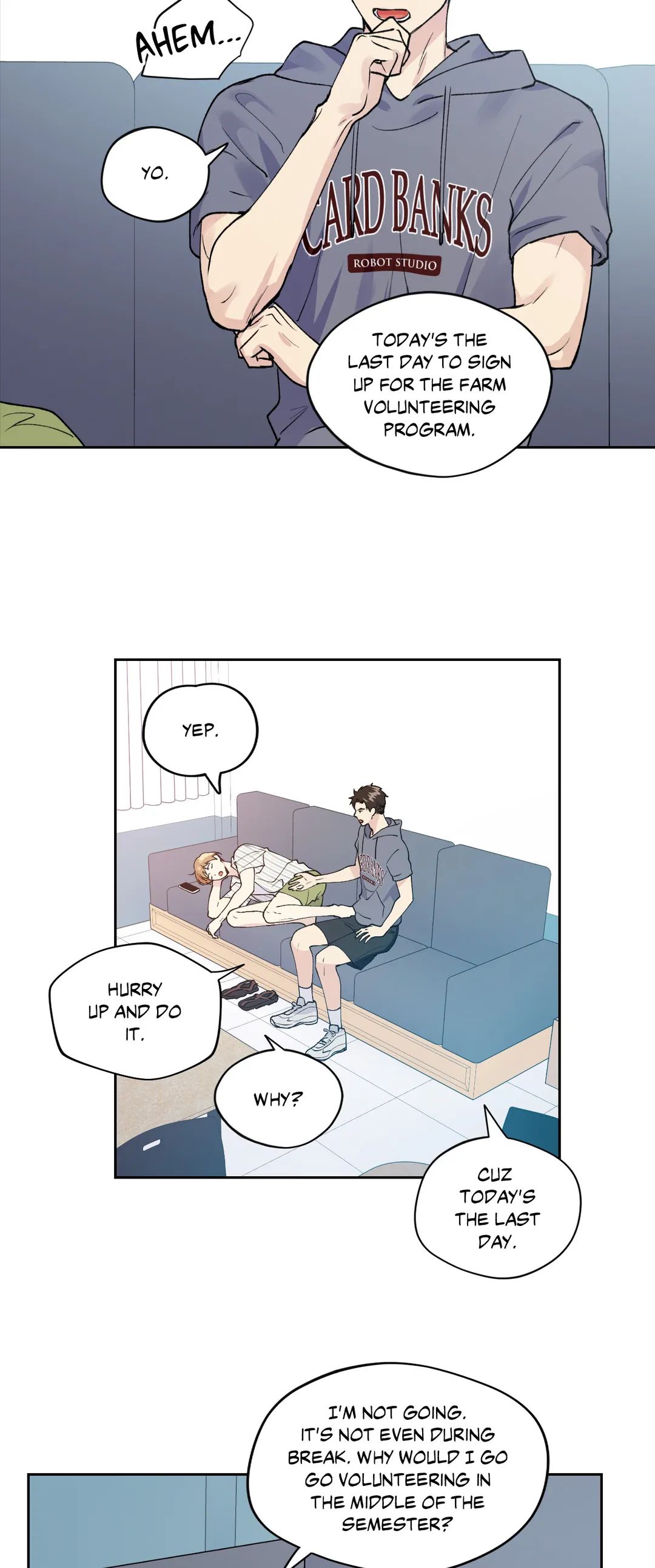 Love On Hold Chapter 2.2 page 4 - 