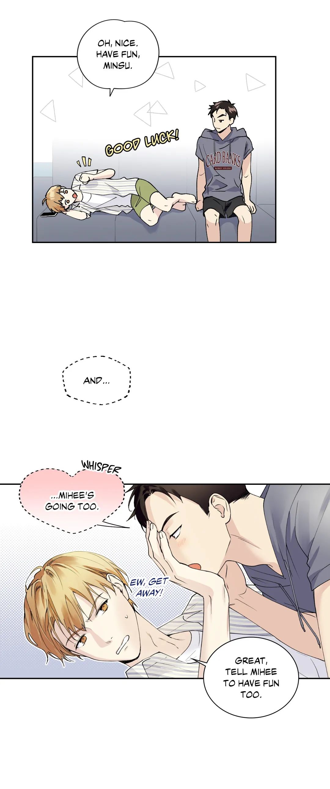 Love On Hold Chapter 2.2 page 6 - 