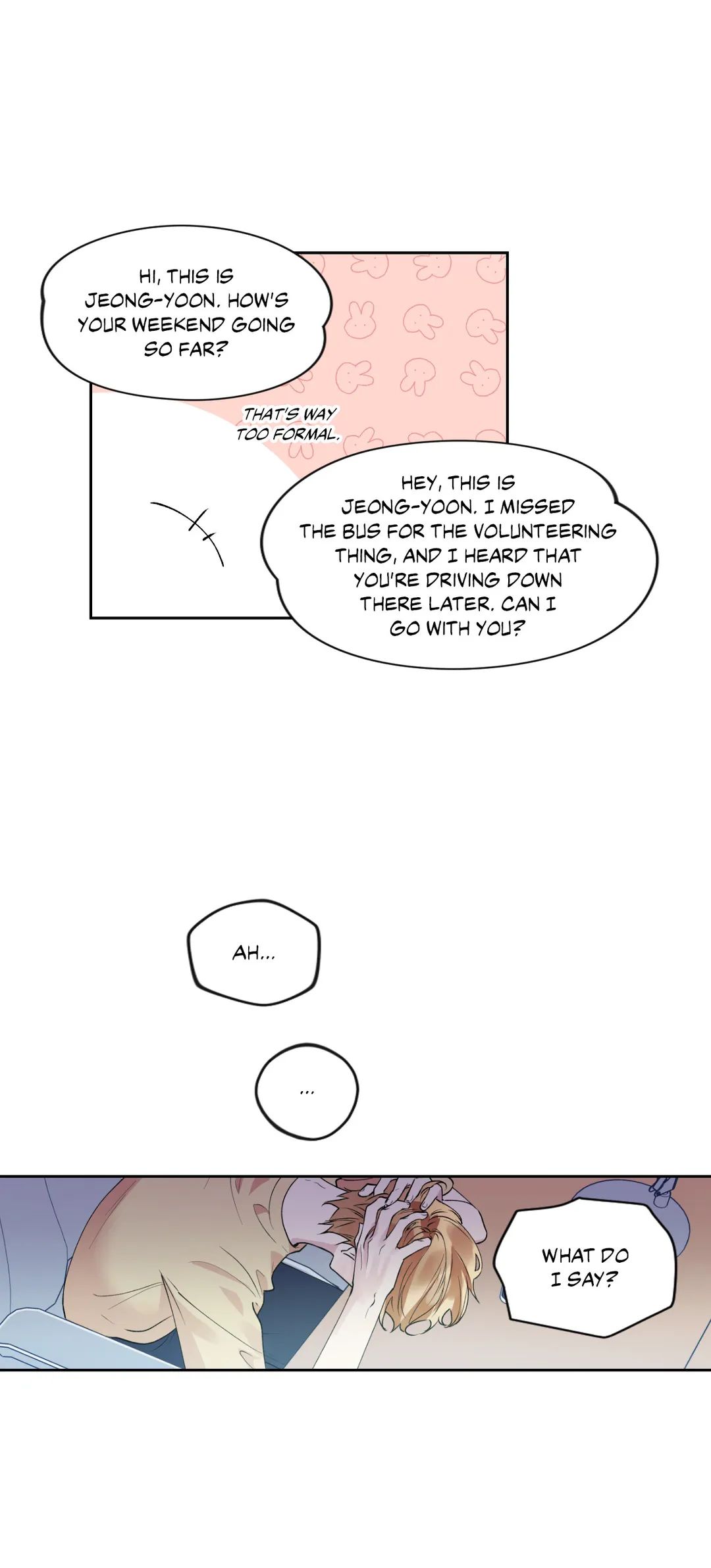 Love On Hold Chapter 3.1 page 12 - 