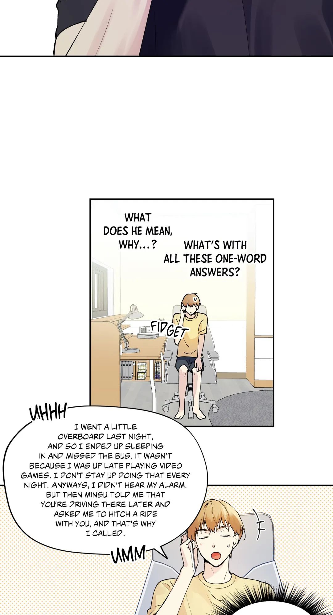 Love On Hold Chapter 3.1 page 17 - 